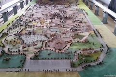 Geländemodell mit Parkplatz Geländemodell mit Parkplatz