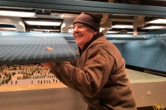 René an der Beleuchtung René an der Beleuchtung