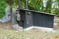 Eingang zum Zentrallager "Schloss" Eingang zum Zentrallager "Schloss"